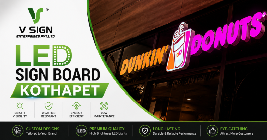 LED Sign Board Kothapet