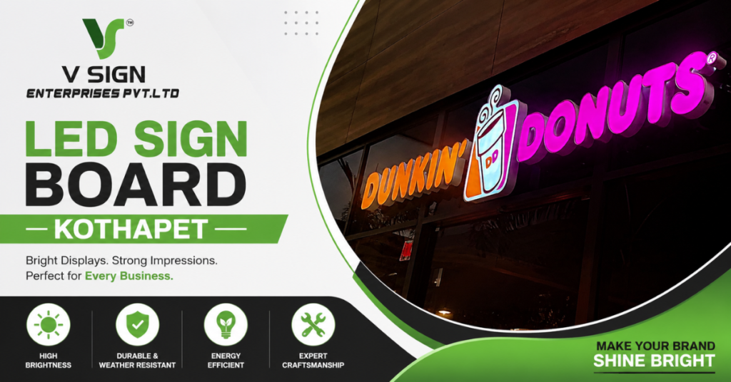 LED Sign Board Kothapet