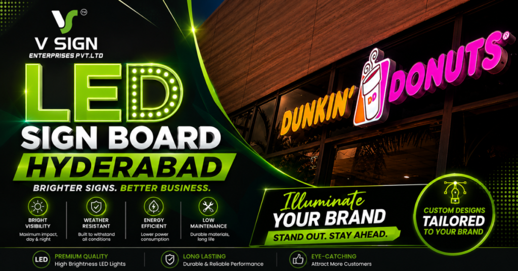 LED Sign Board Hyderabad