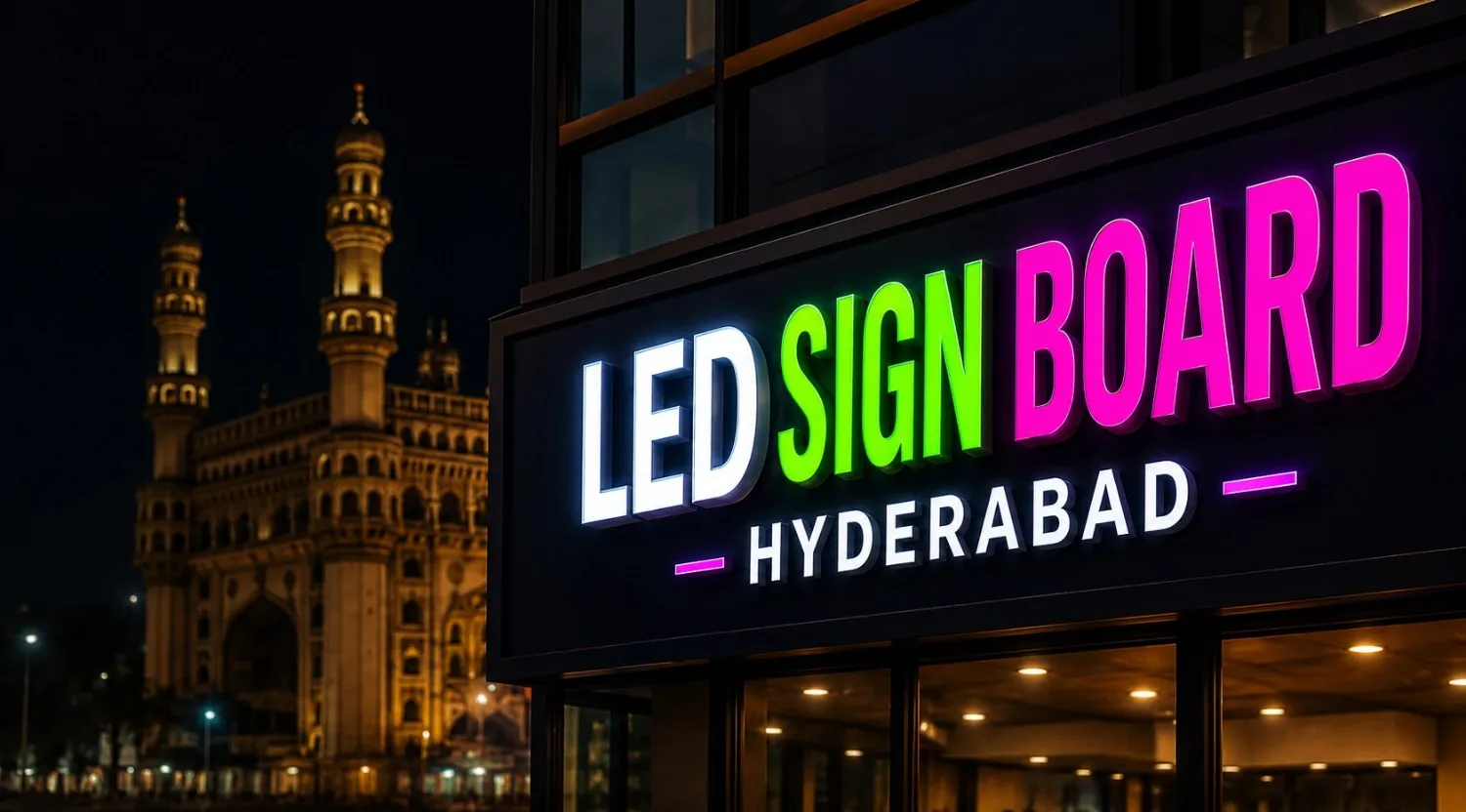 LED SIGN BOARD HYDERABAD