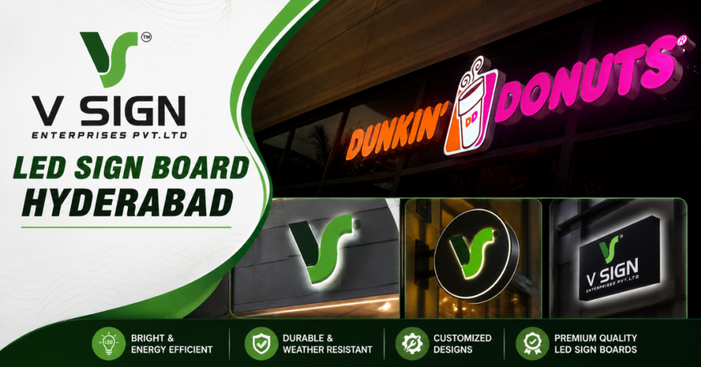 LED Sign Board Hyderabad
